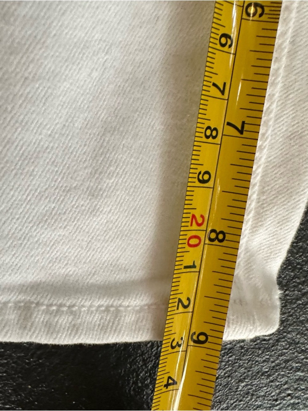 AE 11" Stretch Denim High-Waisted Jort Size 2 - Picture 6 of 8